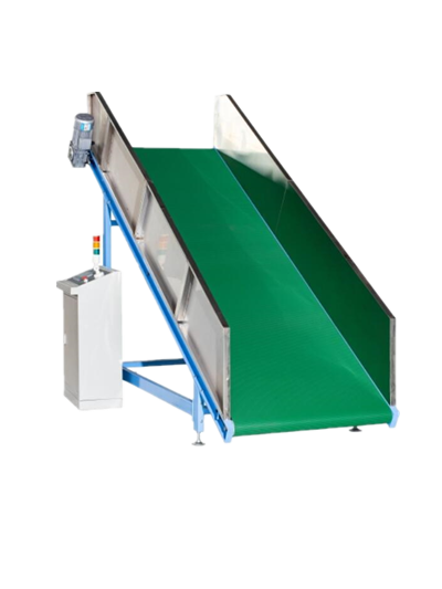 สายส่งผ้าระบบไฟฟ้า ของระบบซักผ้าแบบครบวงจรมีหน้าที่ลำเลียงผ้าที่แห้งแล้วไปยังตำแหน่งที่กำหนด หรือลำเลียงไปยังทิศทางต่างๆ ที่ปลายทางรับผ้าจะมี